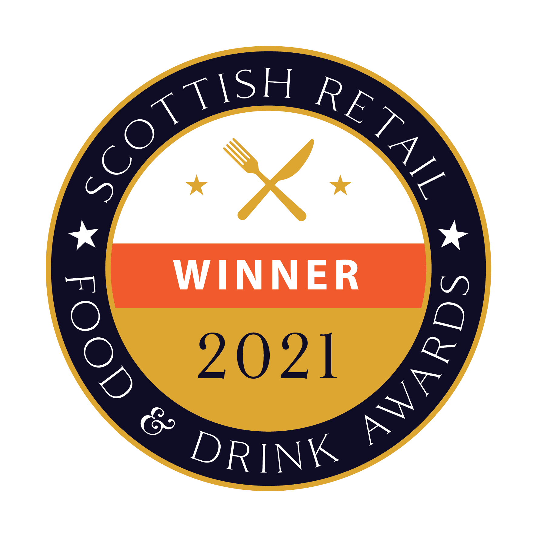 Scottish Retail Food & Drink Awards 2021 - Winner
