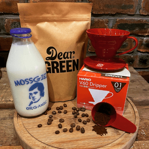 The Mossgiel Snug Dear Green Speciality coffee and organic milk